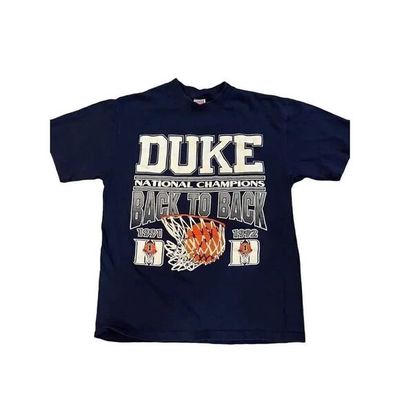 Vintage Duke Back to Back tee Size M - Picture 1 of 3